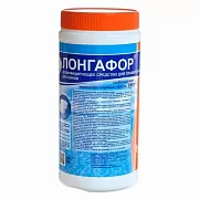 Маркопул Кемиклс М16 ЛОНГАФОР, 1кг банка, табл.200гр, медленнорастворимый хлор для непрерывной дезинфекции воды