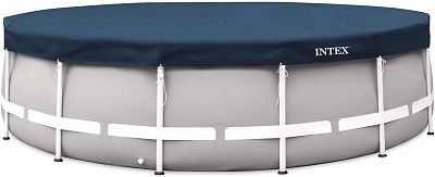 Тент для каркасного бассейна Metal Frame 457см Deluxe всесезонный (D456х20см), Intex 28083