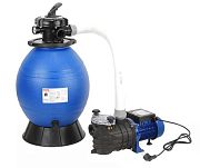 Poolstar P2129 Песочный фильтр-насос 18000л/ч, резервуар для песка 30кг, фракция 0.45-0.85мм