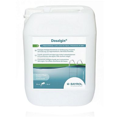 ДЕЗАЛЬГИН (Desalgin), 3 л канистра, жидкость для борьбы с водорослями, Bayrol 4541115