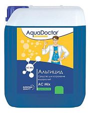 AquaDoctor AQ21651 АЛЬГИЦИД, 5л канистра, жидкость для борьбы с водорослями, бактериями, грибками и спорами (AC-5)