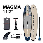 Aqua Marina BT-23MAP SUP-доска "Magma" 340х84х15см, насос, весло, лиш, киль, ремнабор, сумка, до 150кг