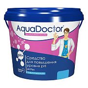 AquaDoctor AQ19393 PH Плюс, 1кг ведро, гранулы для повышения уровня рН воды (PHP-1)