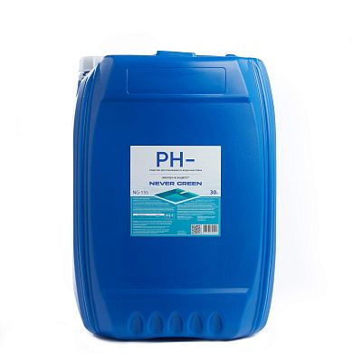 PH -, 30л, канистра,  жидкость для понижения уровня жесткости воды, NeverGreen NG-155