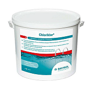 4531119 ХЛОРИКЛАР (Chloriklar), 25 кг ведро, табл.20гр, быстрорастворимый хлор для дезинфекции воды