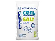 Мозырьсоль МС1 Соль таблетированная 25 кг "Универсальная" NaCL 99,7 %