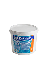 Маркопул Кемиклс М099 ЛОНГАФОР, 5кг ведро, табл.100гр, медленнорастворимый хлор для непрерывной дезинфекции воды