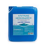 NeverGreen NG-134 Альгицид непенящийся, 5л, канистра, жидкость для борьбы с водорослями