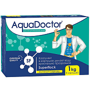 AquaDoctor AQ2499 ФЛОКУЛЯНТ, SF 1кг коробка, табл.8х(5х25)гр, коагулирующий препарат, медленнорастворимый (SF-1)
