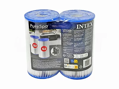Картридж "S2" (блок из 2 шт) для СПА-бассейнов серии Chevron и Greystone, Intex 29012