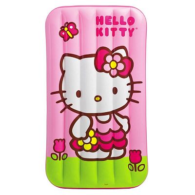 Надувной матрас 88х157х18см "Hello Kitty" Sanrio, от 3 до 10 лет, Intex 48775