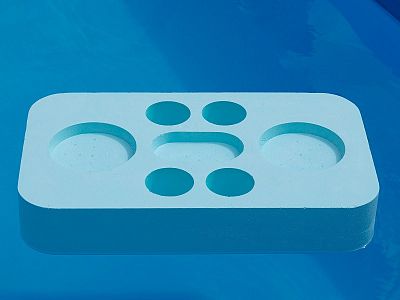 Столик плавающий для бассейна 60х35х9,5см., Тепломакс Тм8415