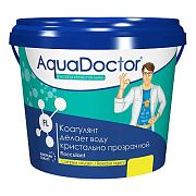 AquaDoctor AQ19394 ФЛОКУЛЯНТ, 1кг ведро, гранулы, коагулирующий препарат, быстрорастворимый (FL-1)