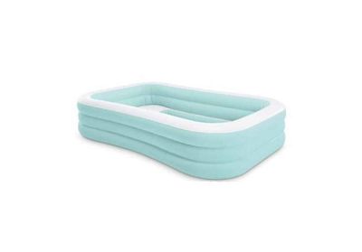 Детский надувной бассейн 264х165х56см "Семейный" с сиденьями, 780л, от 6 лет, Intex 58497