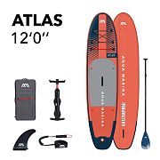 Aqua Marina BT-23ATP SUP-доска "Atlas" 366х86х15см, насос, лиш, киль, ремнабор, сумка, до 180кг