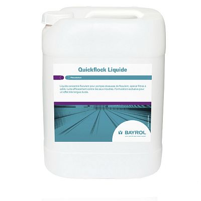 КУИКФЛОК (Quickflock), 20 л канистра, жидкость для удаления мелких частиц грязи из воды, Bayrol 4595127