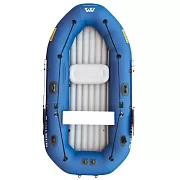 Aqua Marina BT-88890 Надувная лодка "Classic Boat", 300х134см, алюм.вёсла, насос, сиденья, сумка, до 400кг