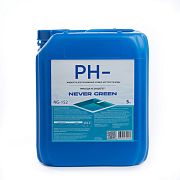 NeverGreen NG-152 PH -, 5л, канистра,  жидкость для понижения уровня жесткости воды