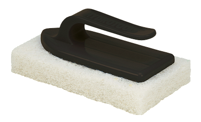 Щётка-губка ручная для чистки ватерлиний, цвет чёрный DELPHIN, Chemoform 502010740DP