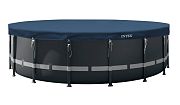 Intex 28084 Тент для каркасного бассейна Ultra Frame 488см Deluxe всесезонный (D493х20см)