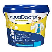 AquaDoctor AQ2491 Комбинированное средство 3 в 1, 5кг в табл.200гр, хлор, альгицид, флокулянт (MC-T 5)