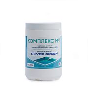 NeverGreen NG-196 Комплекс №1, 1кг, банка, таблетки 5-в-1 по 20г для обеззараживания и очистки воды