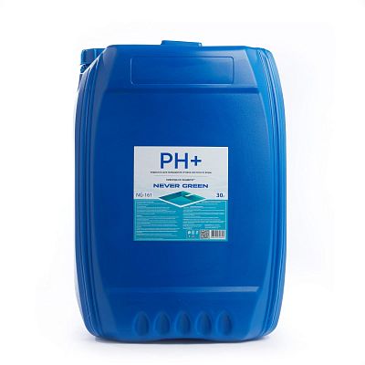 РН+   , 30л, канистра,  жидкость для повышения уровня жесткости воды, NeverGreen NG-161