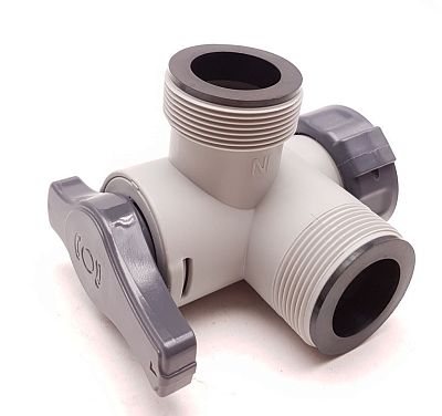 Перепускной клапан с резьбой 38мм,  12569