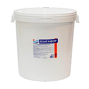 Маркопул Кемиклс М10 ЛОНГАФОР, 30кг ведро, табл.200гр, медленнорастворимый хлор для непрерывной дезинфекции воды