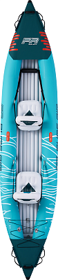 Надувная байдарка Kayak Glider-412 412x83х42см, весла, сиденья, киль, до 180кг, Aqua Marina PA-25GD02