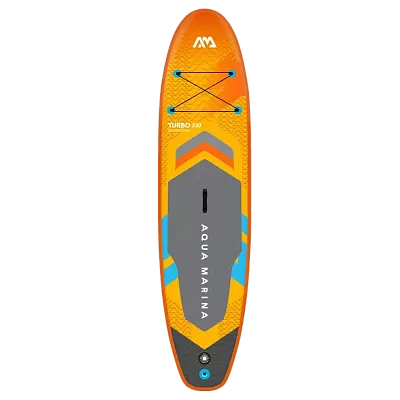 SUP-доска "AM go iSUP" 320х15см, плавник с электромотором BLUEDRIVE S и аккумулятором, весло, лиш, Aqua Marina AMGO-320PFS