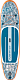 SUP-доска All-Round iSUP Tropic 10'2 310х79х12см, насос, алюм. весло, лиш, киль, сумка, до 110 кг, Aqua Marina PA-25T310